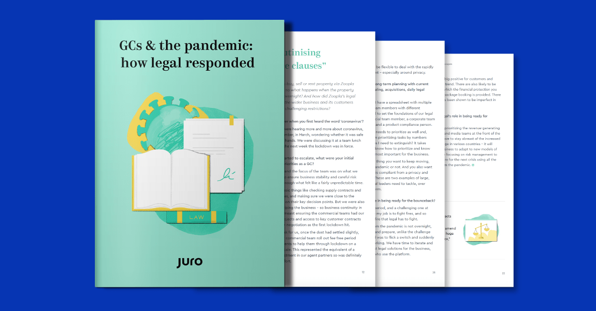 Juro eBook: GCs & the pandemic